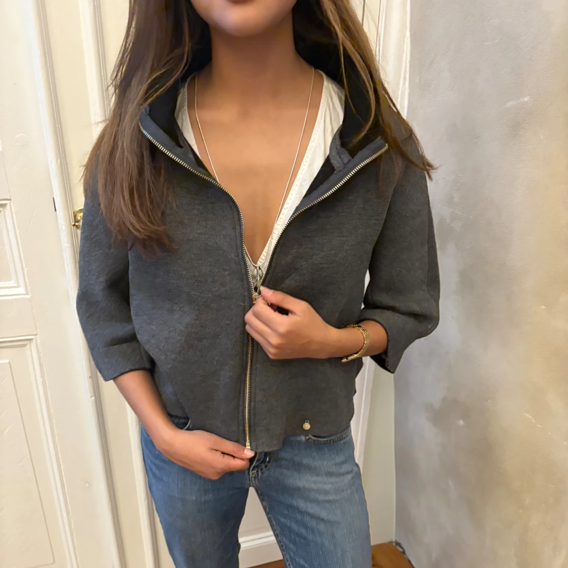  trekvartsärm jacka - 2