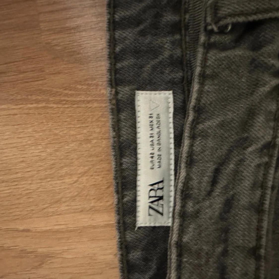 Jeans gråa zara - 1