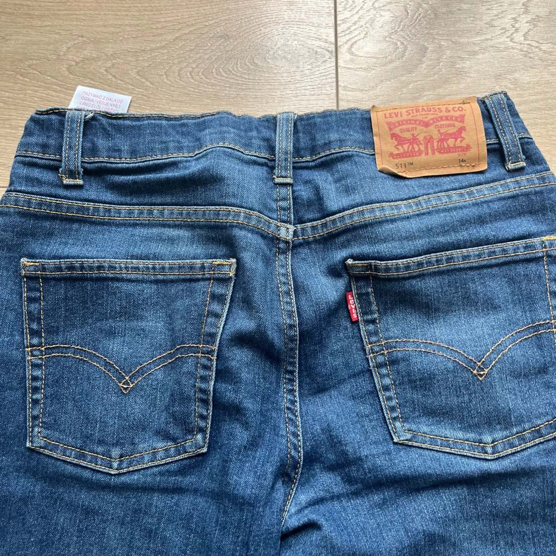 Levi's 511 Slim jeans blå 164 cm - 4