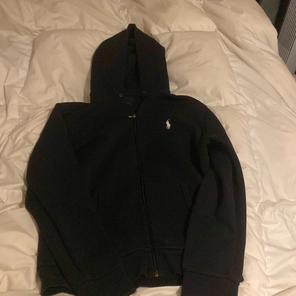 Svart hoodie från Ralph Lauren