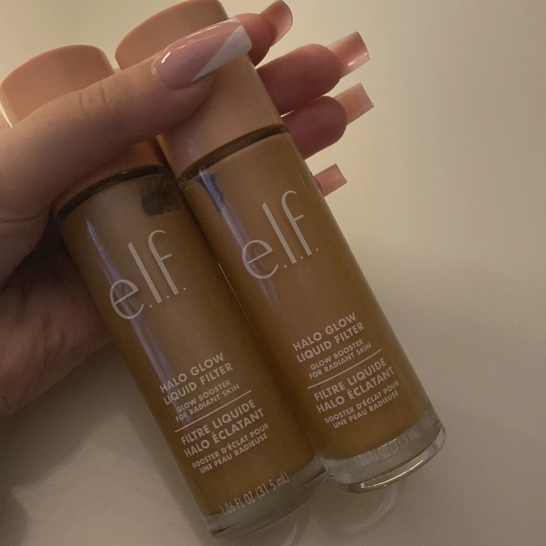 e.l.f. Halo Glow Liquid Filter duo