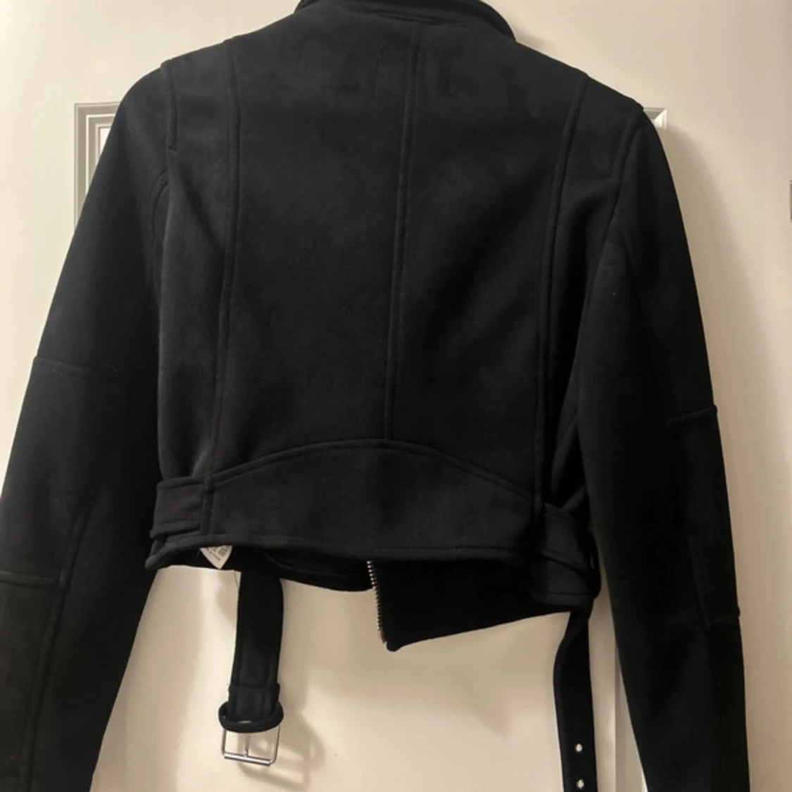 Svart bikerjacka från Pull&Bear - 1