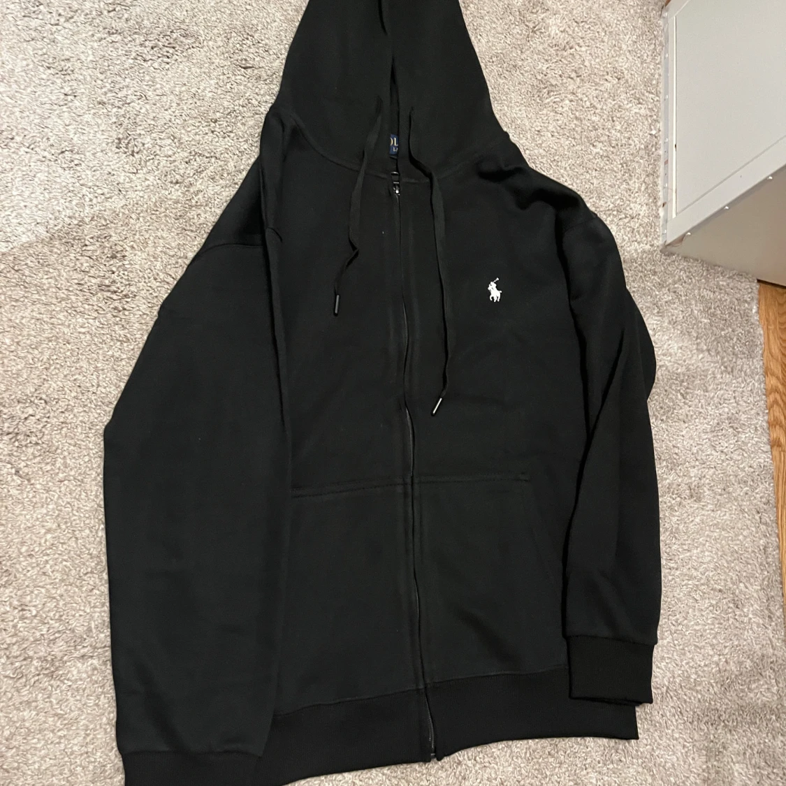 Svart hoodie från Polo Ralph Lauren