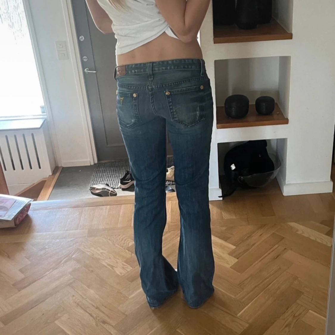 Lågmidjade Guess jeans