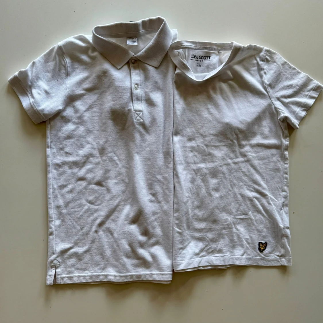 Vita t-shirts från Lyle & Scottoch pike