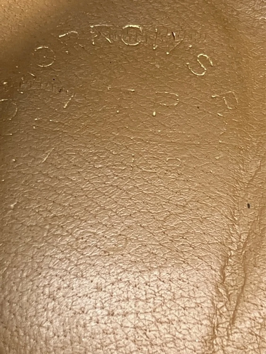 Beige och svarta klackskor i skinn - 6