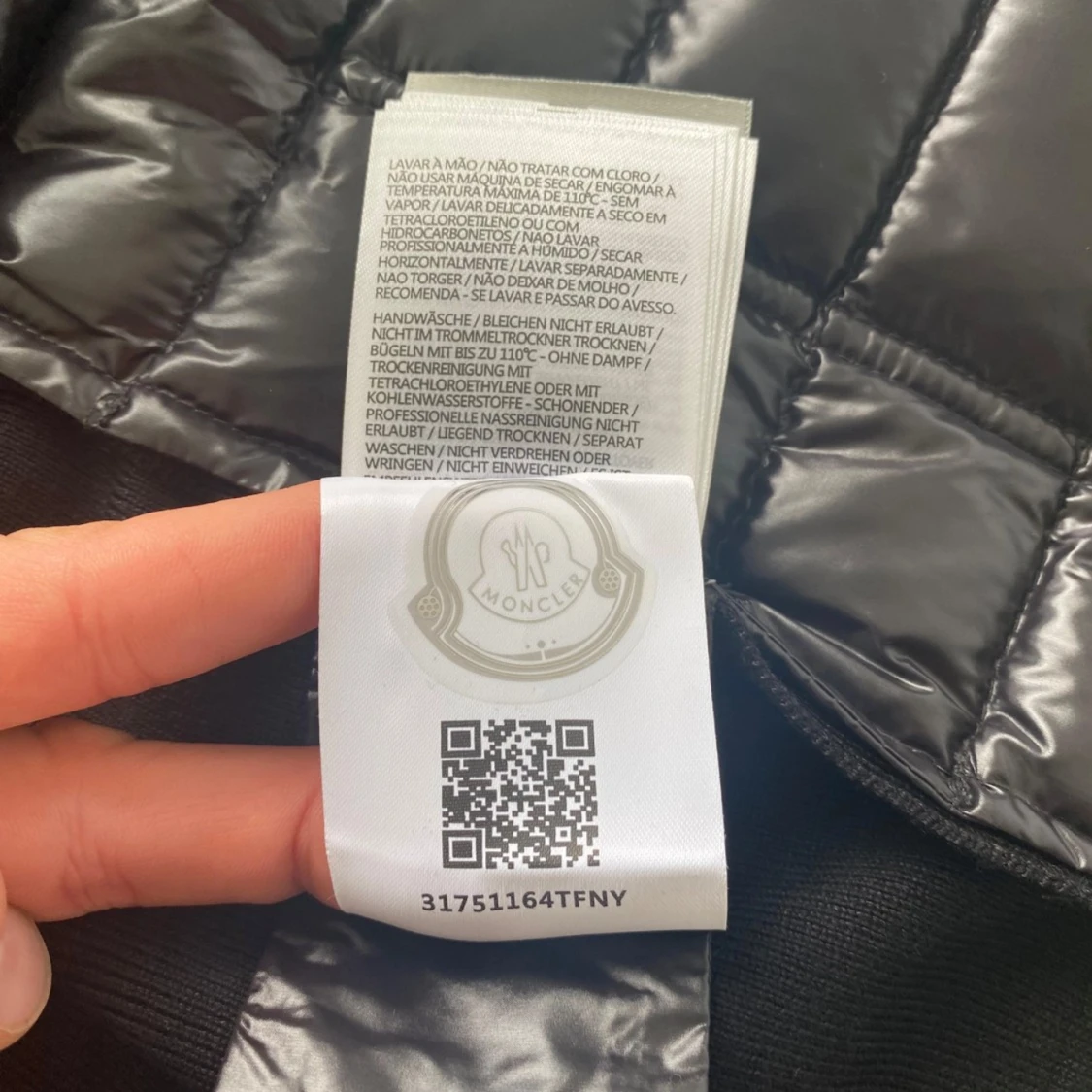 Svart Moncler cardigan dam - 3