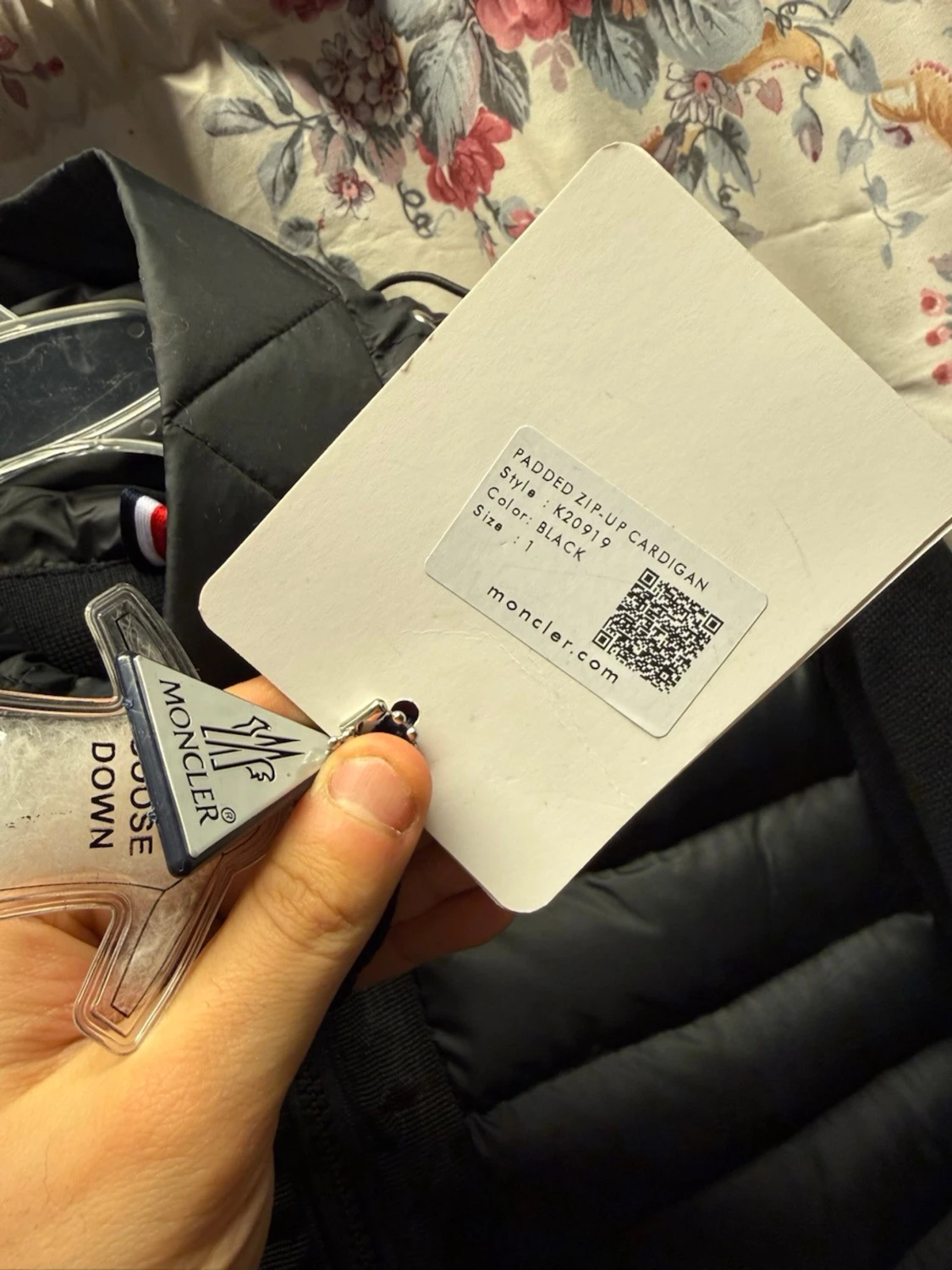 Padded zip up moncler - 2