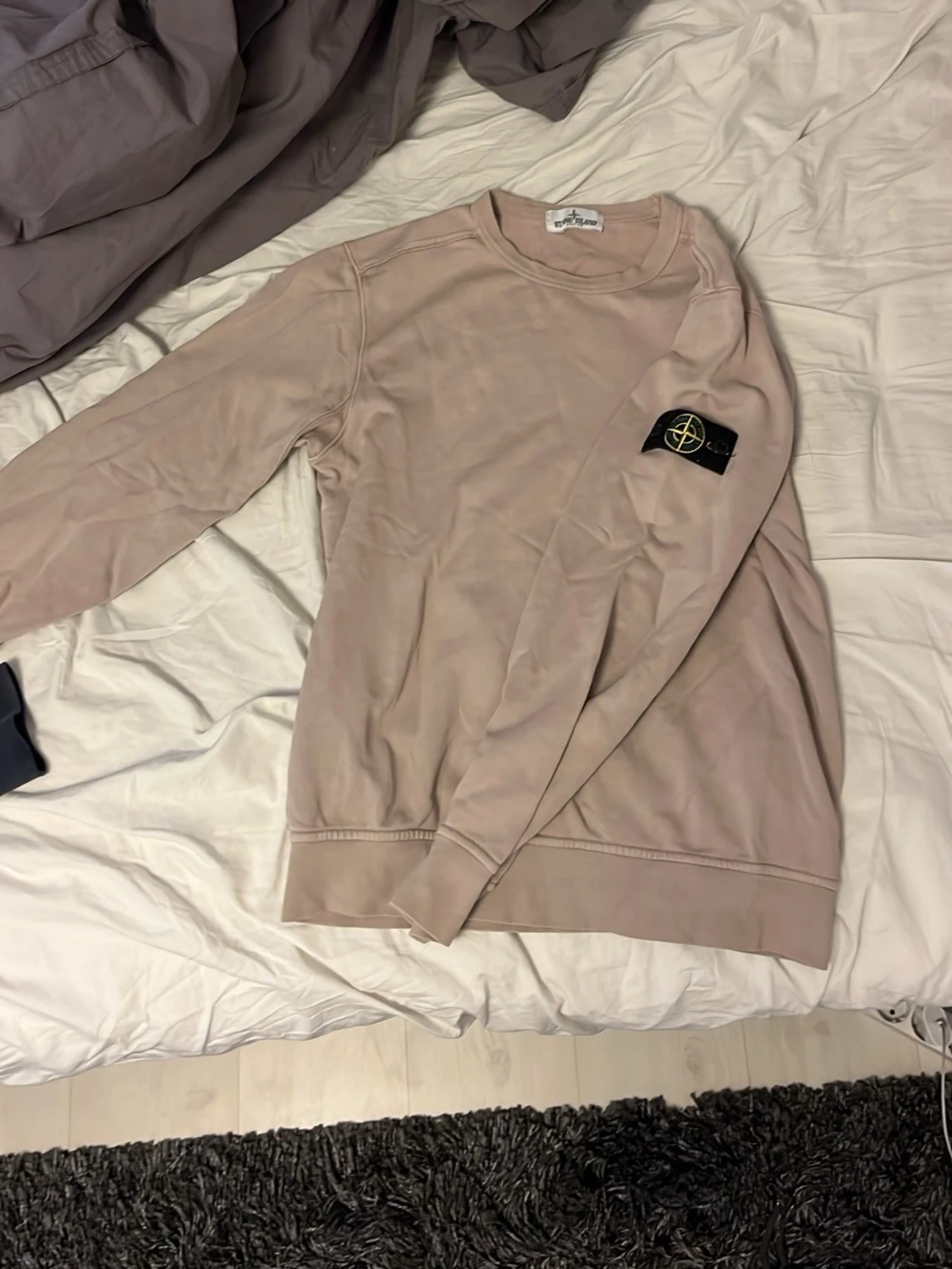 Beige sweatshirt från Stone Island Junior