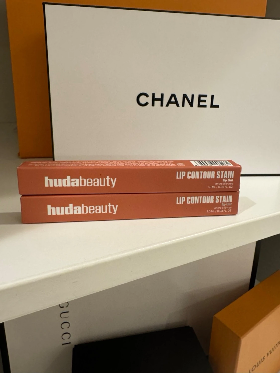 Huda Beauty Lip Contour Stain Soft Nude 2-Pack