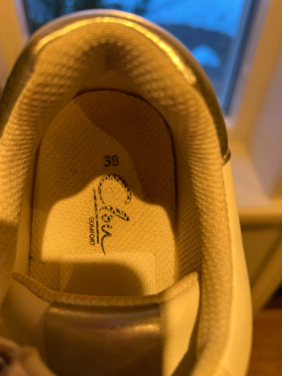 Vita sneakers från Ceci Comfort strl 38 - 3