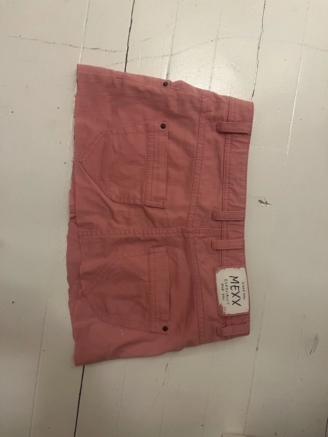 Rosa jeanskjol från Mexx - 1