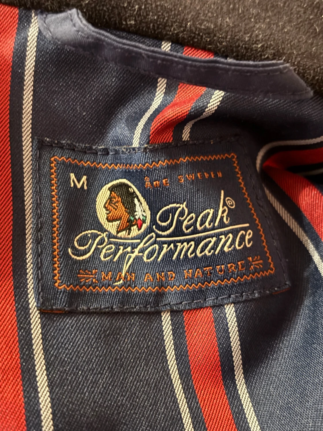 Mörkblå vindjacka Peak Performance - 5