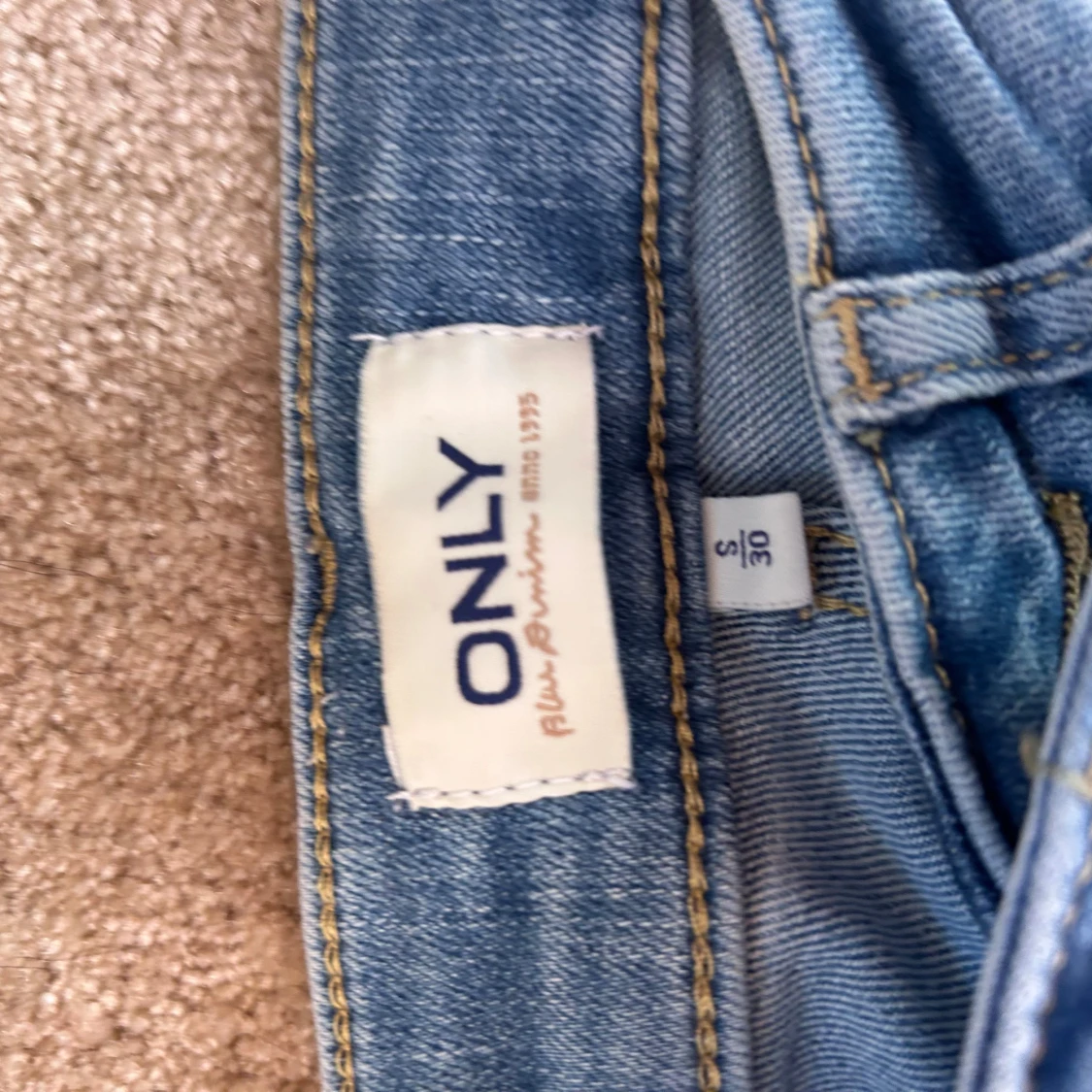 Blå jeans från ONLY, storlek S/30 - 1
