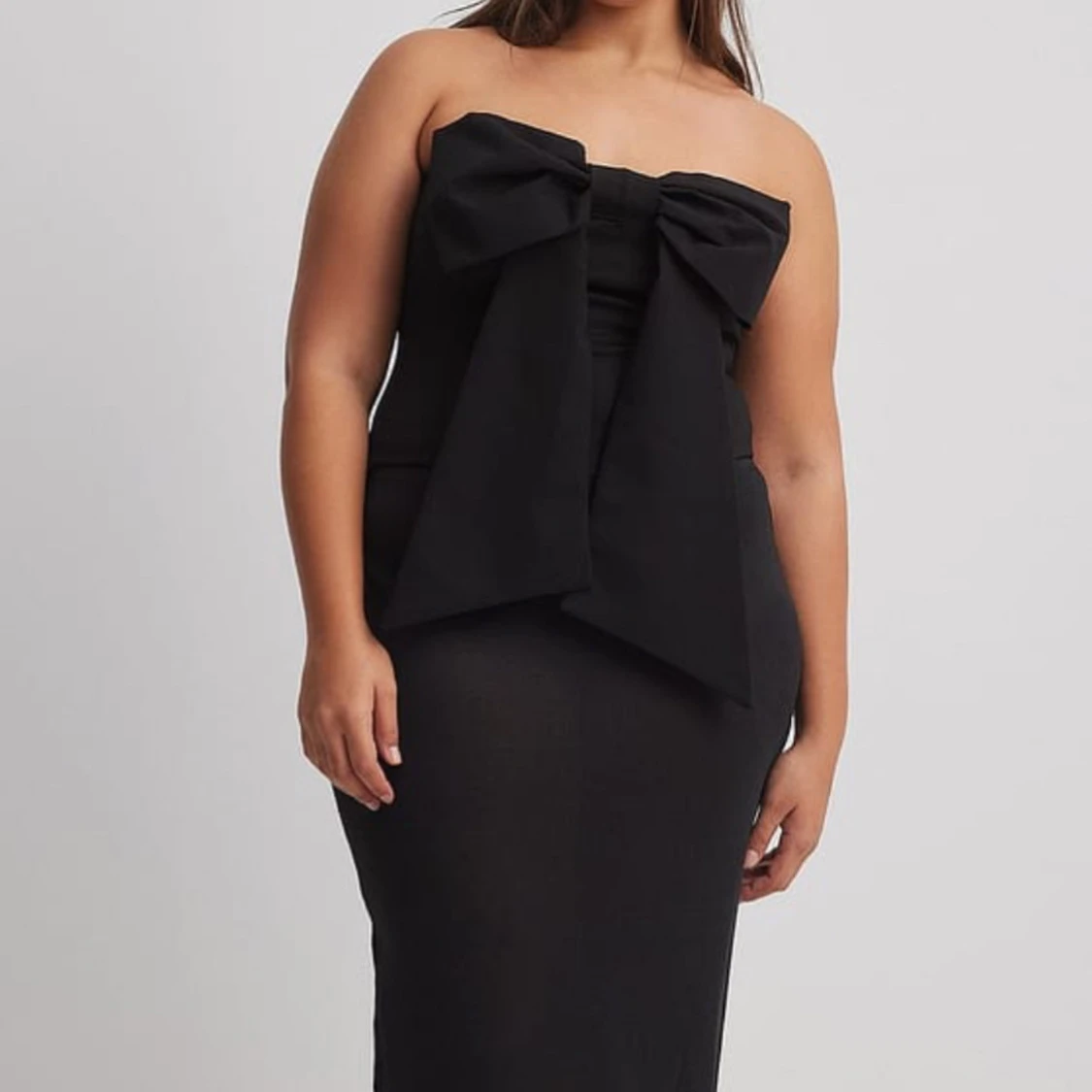 Bandeau topp med rosett - 90