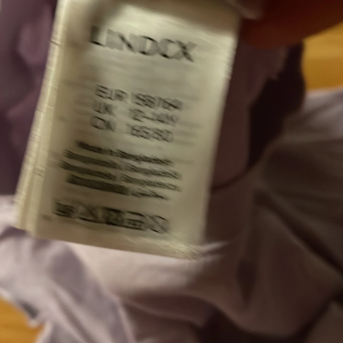 Ljuslila ribbad långärmad tröja Lindex - 3