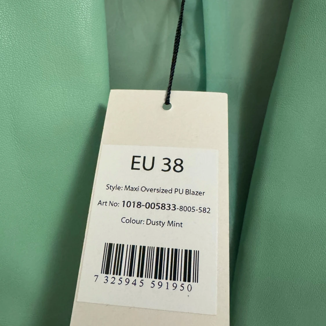 Mintgrön oversized kavaj från NA-KD - 3