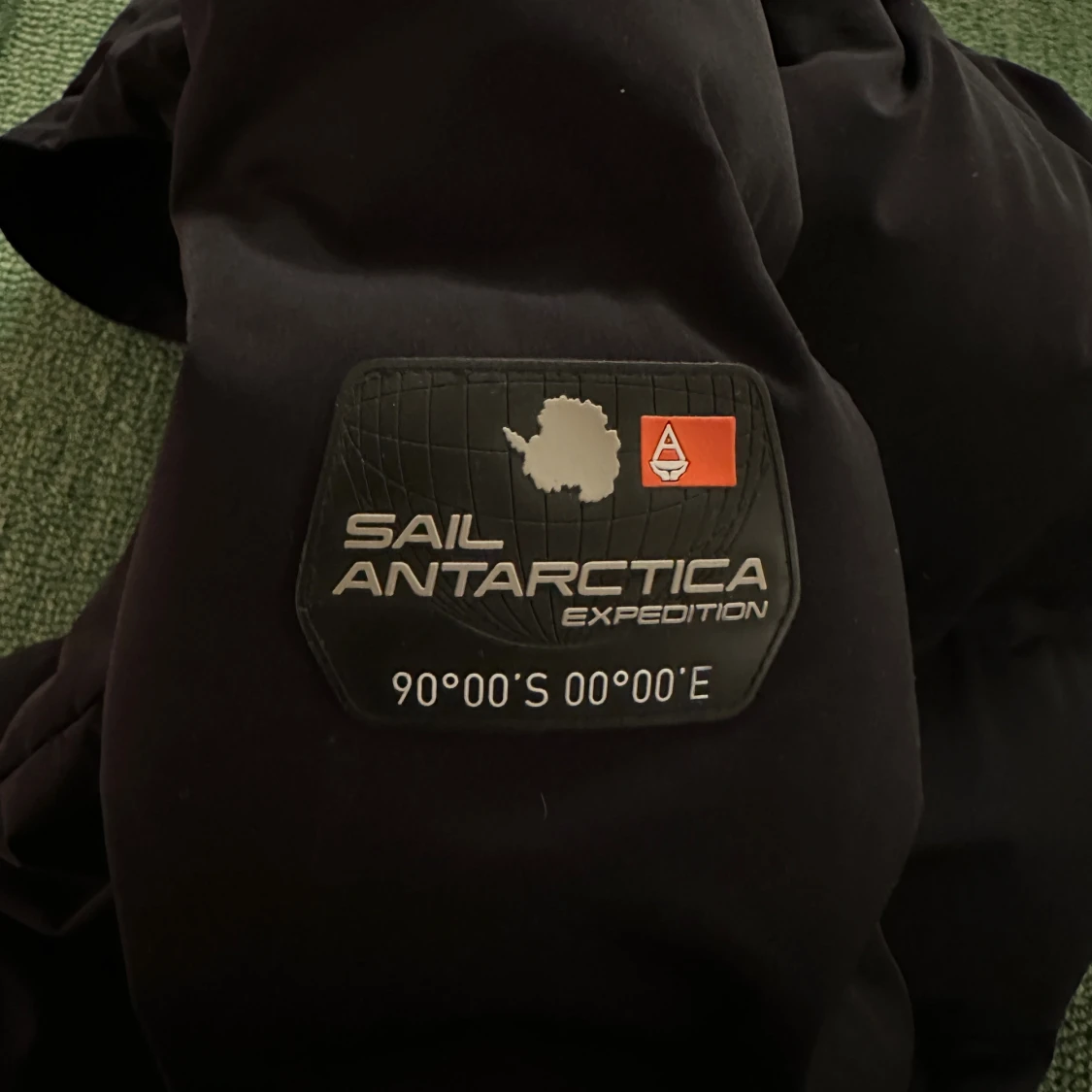 Svart Sail Racing pufferjacka med huva - 2