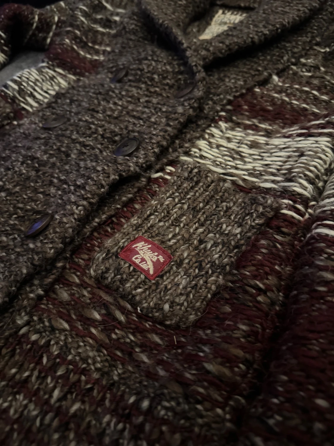 Stickad cardigan  - 2