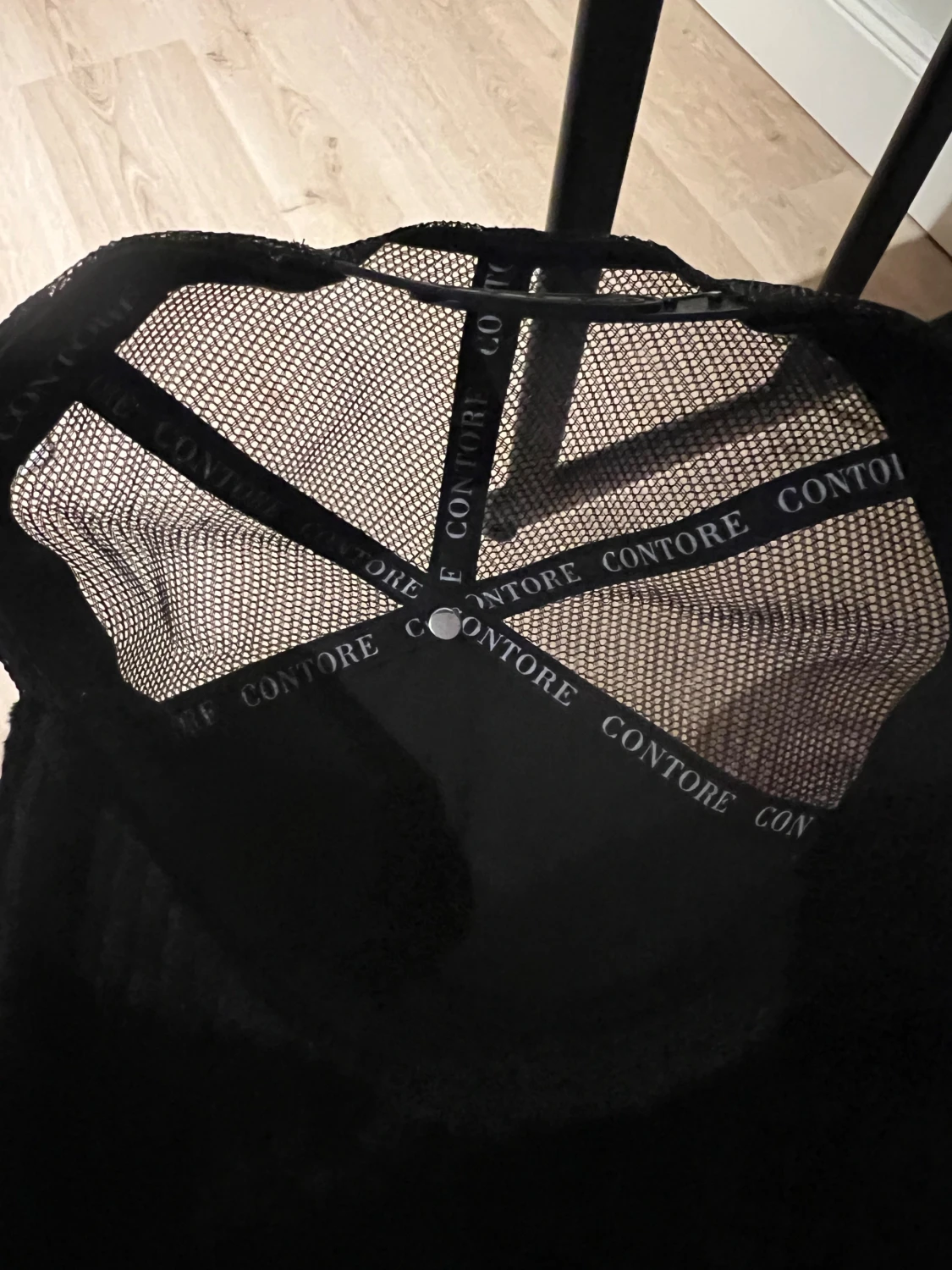 Svart velvet keps  - 1