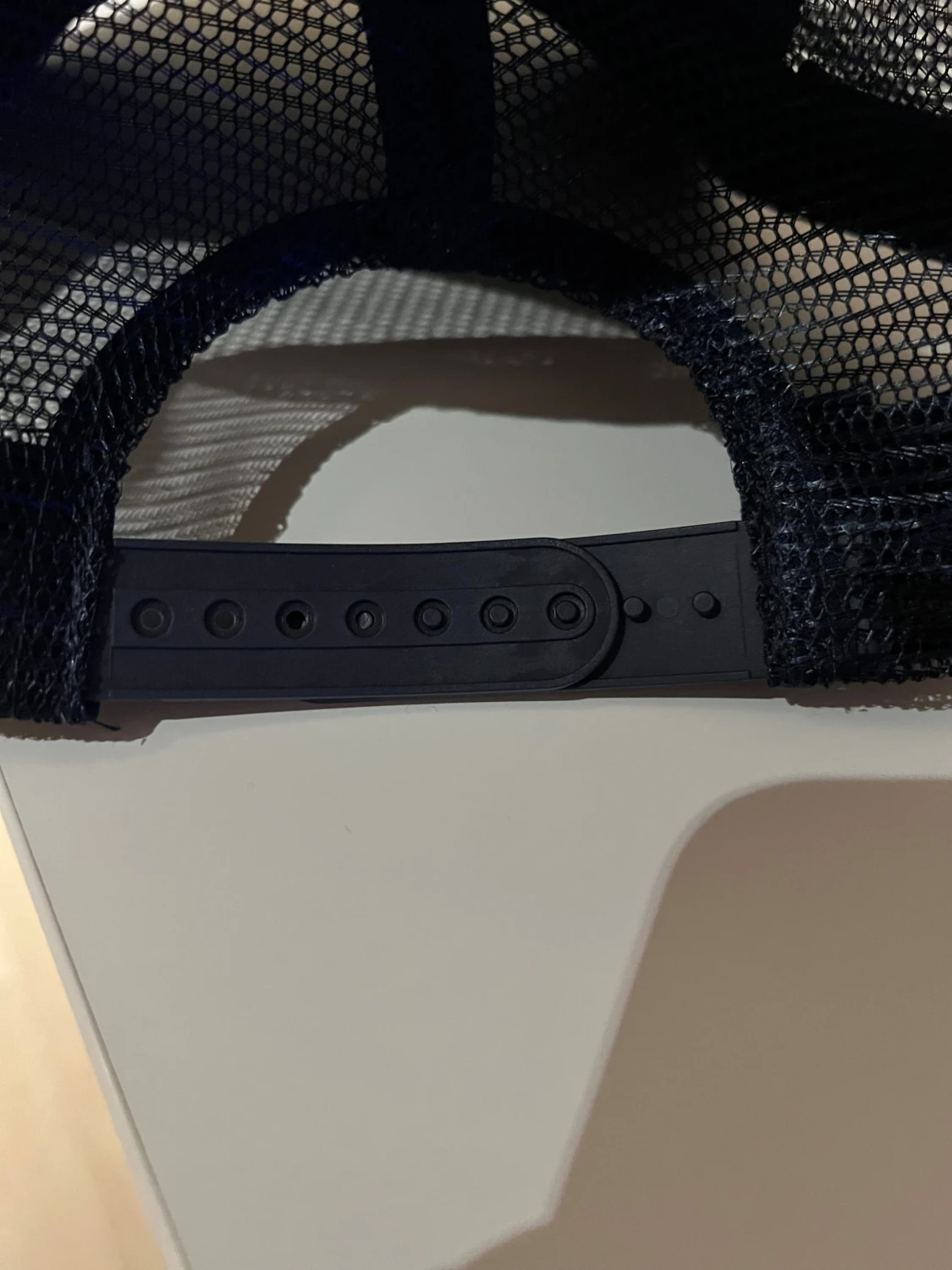 Mörkblå velvet keps - 2