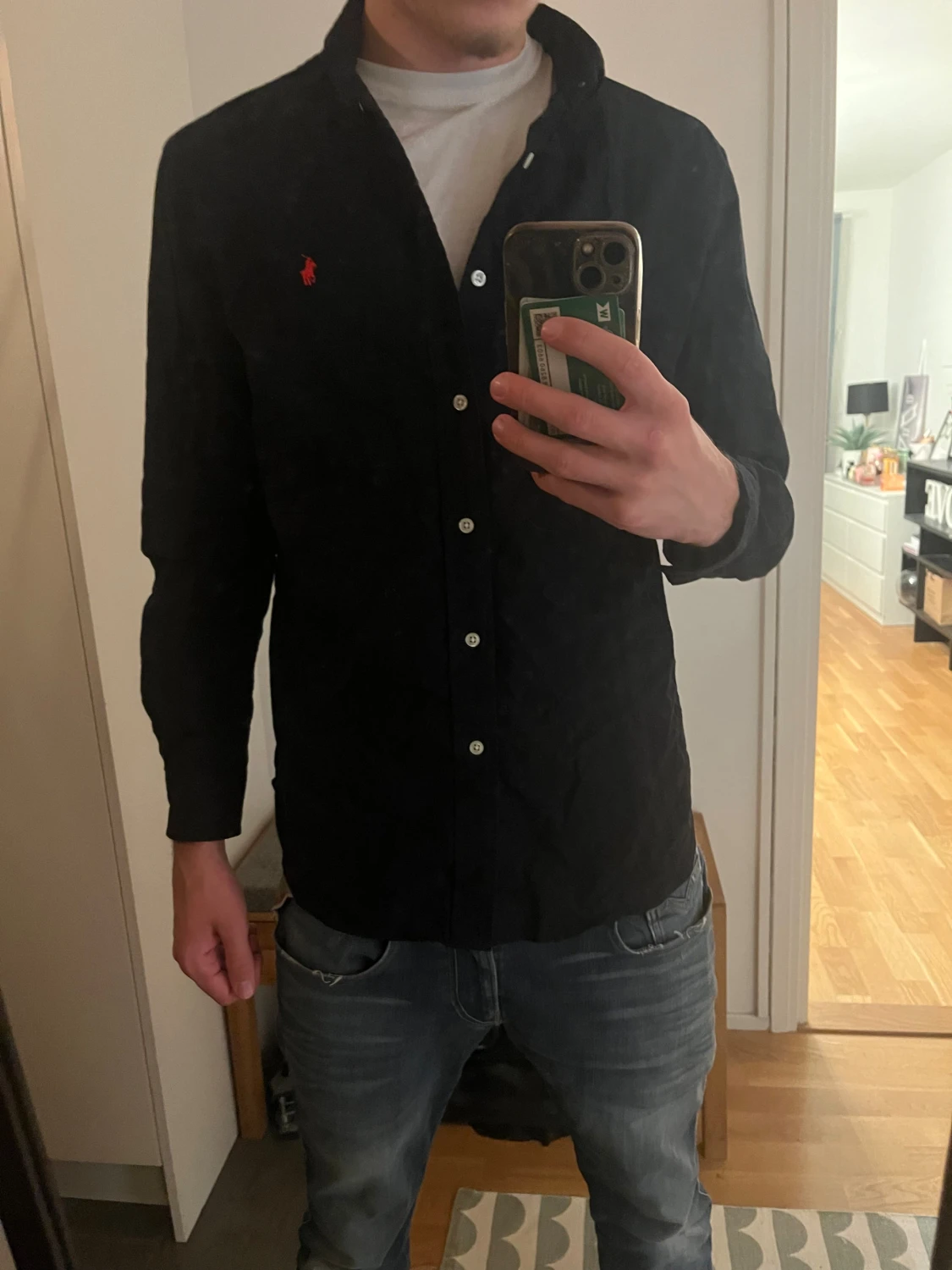 Svart skjorta från Ralph Lauren