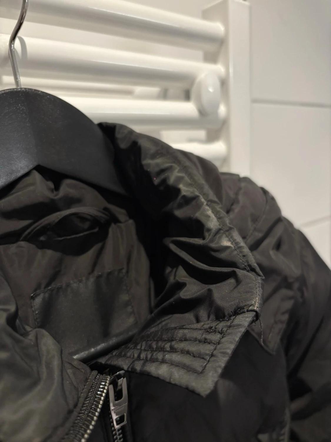 Svart lång dunjacka från Rockandblue - 4