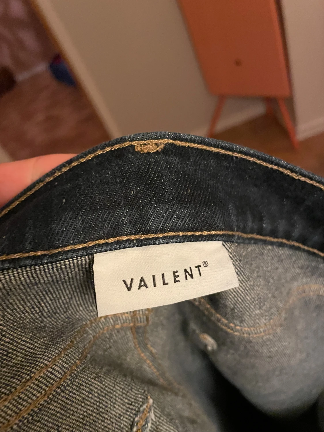 Marinblå jeans från Vailent W32 L32 - 2