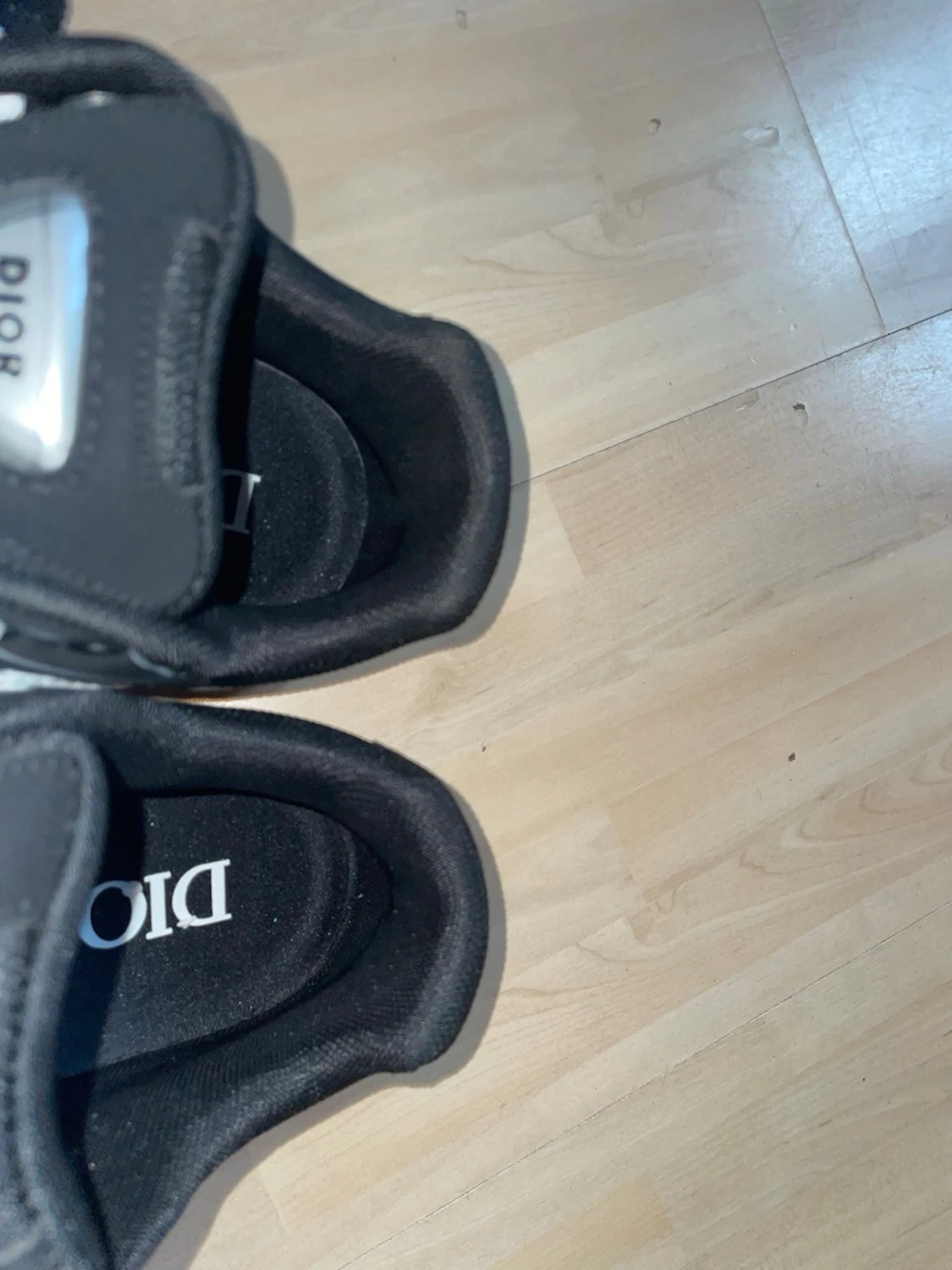 Svarta Dior sneakers med reflexdetaljer - 4