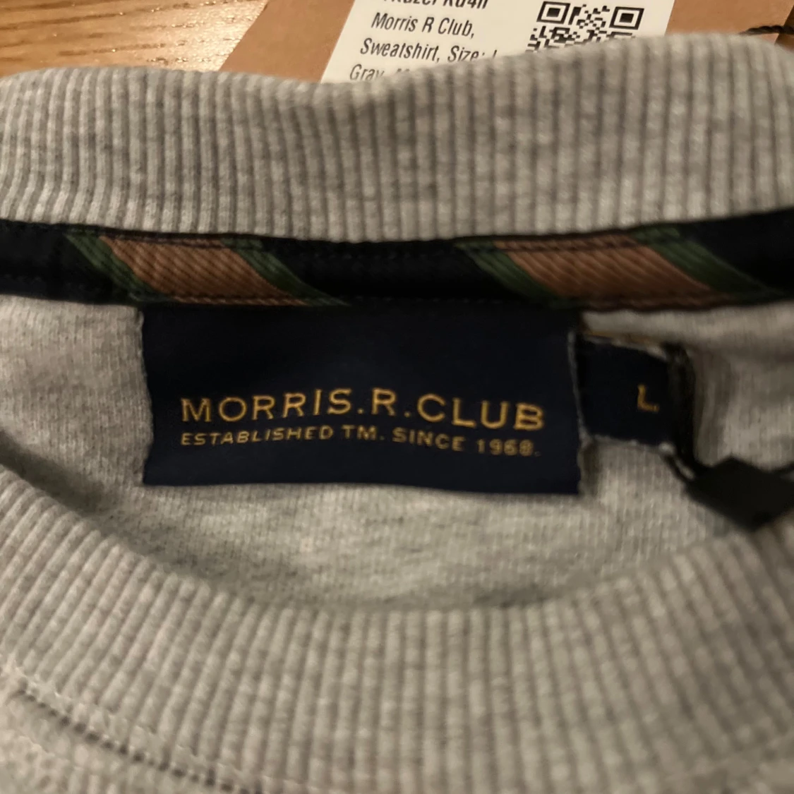 Morris sweatshirt Ljusgrå - 2