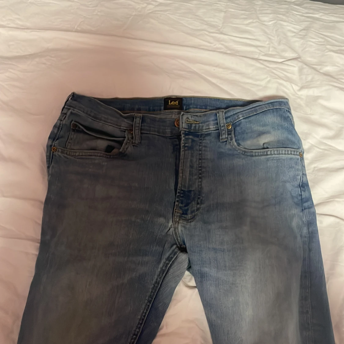 Ljusblå jeans från Lee - 1