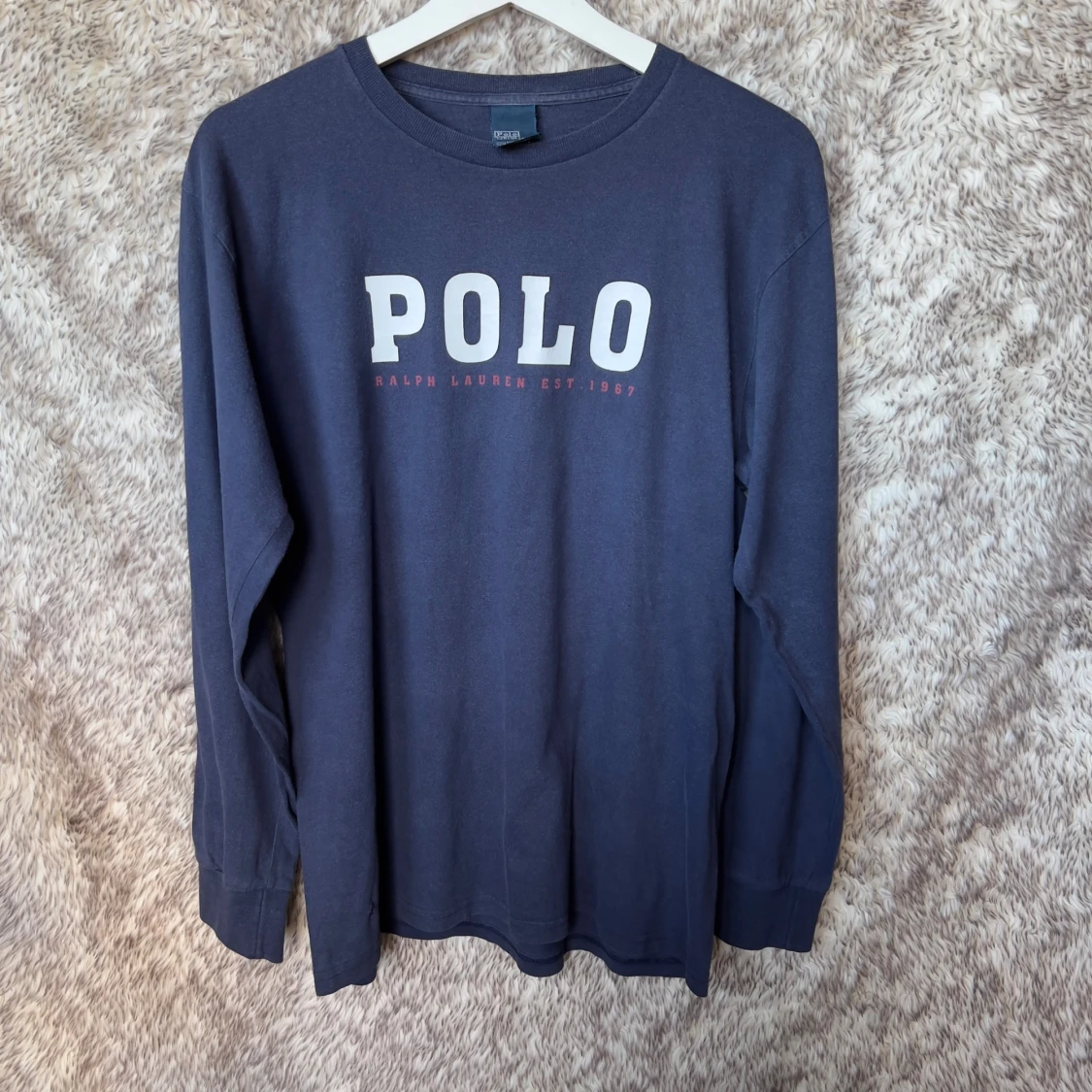 Blå långärmad tröja från Polo Ralph Lauren