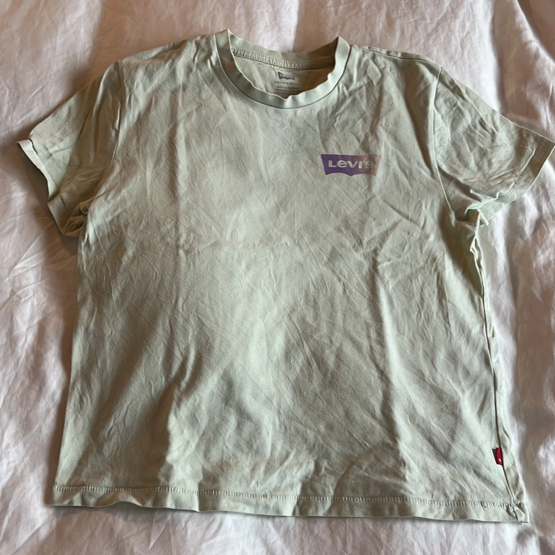 Ljusgrön Levi's t-shirt med tryck