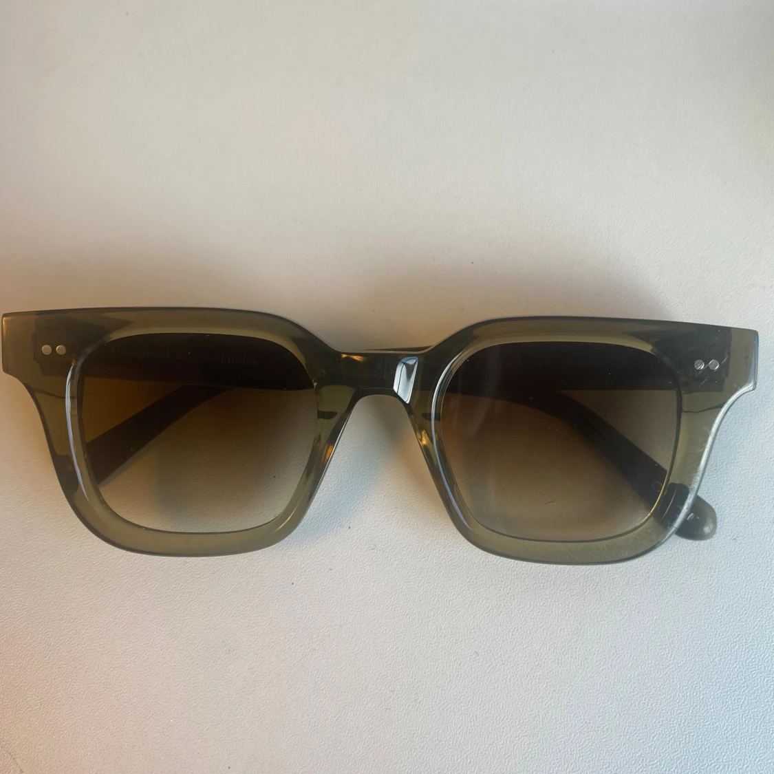 Gröna solglasögon CHIMI fyrkantig - 1