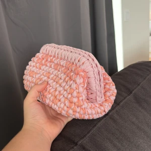 Rosa/orange necessär  - Egendesignad necessär 