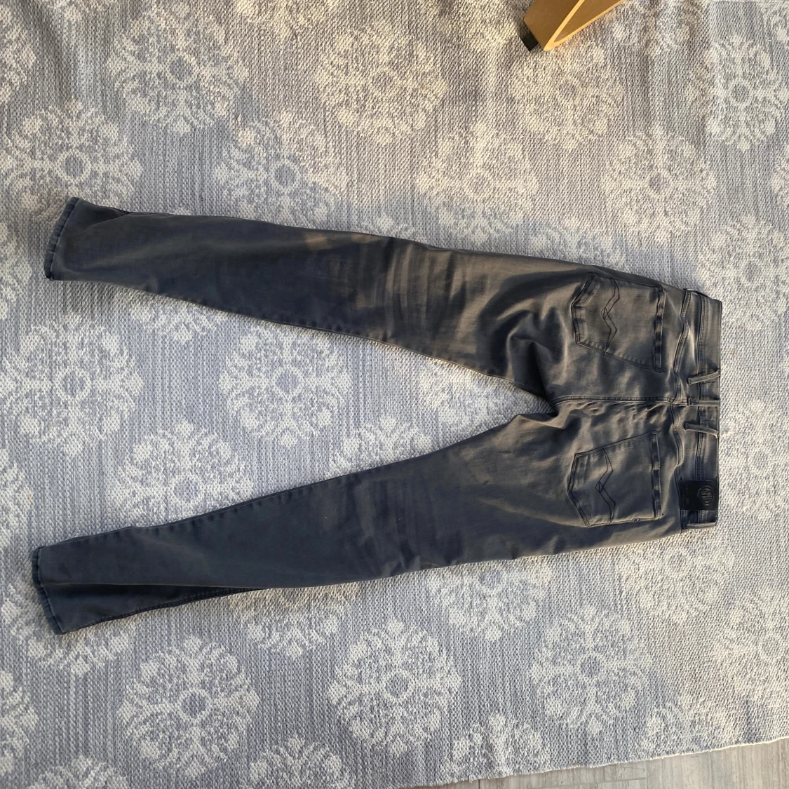 Replay Anbass Hyperflex grå jeans - 4