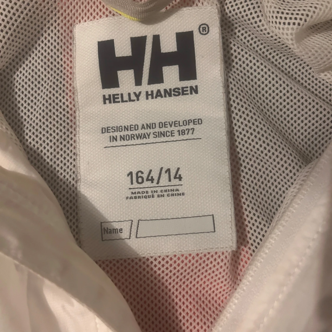Helly Hansen vindjacka vit/marinblå - 2