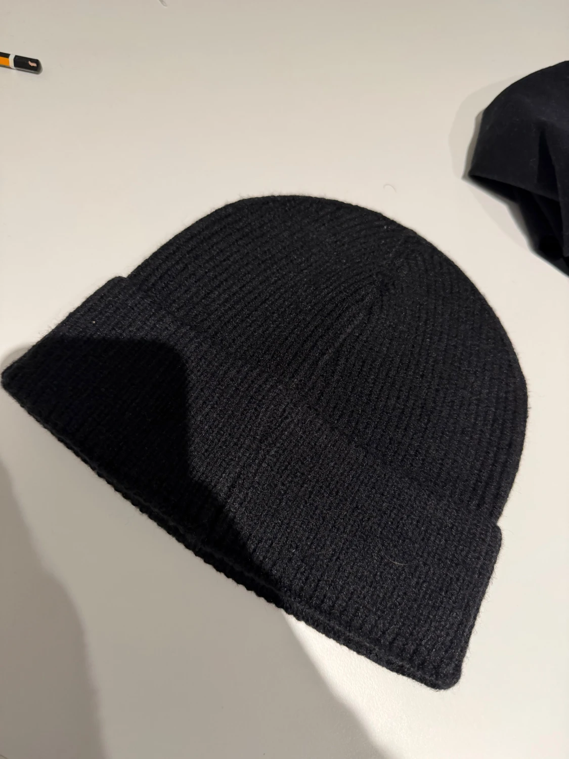 Moncler black beanie black logo - 2