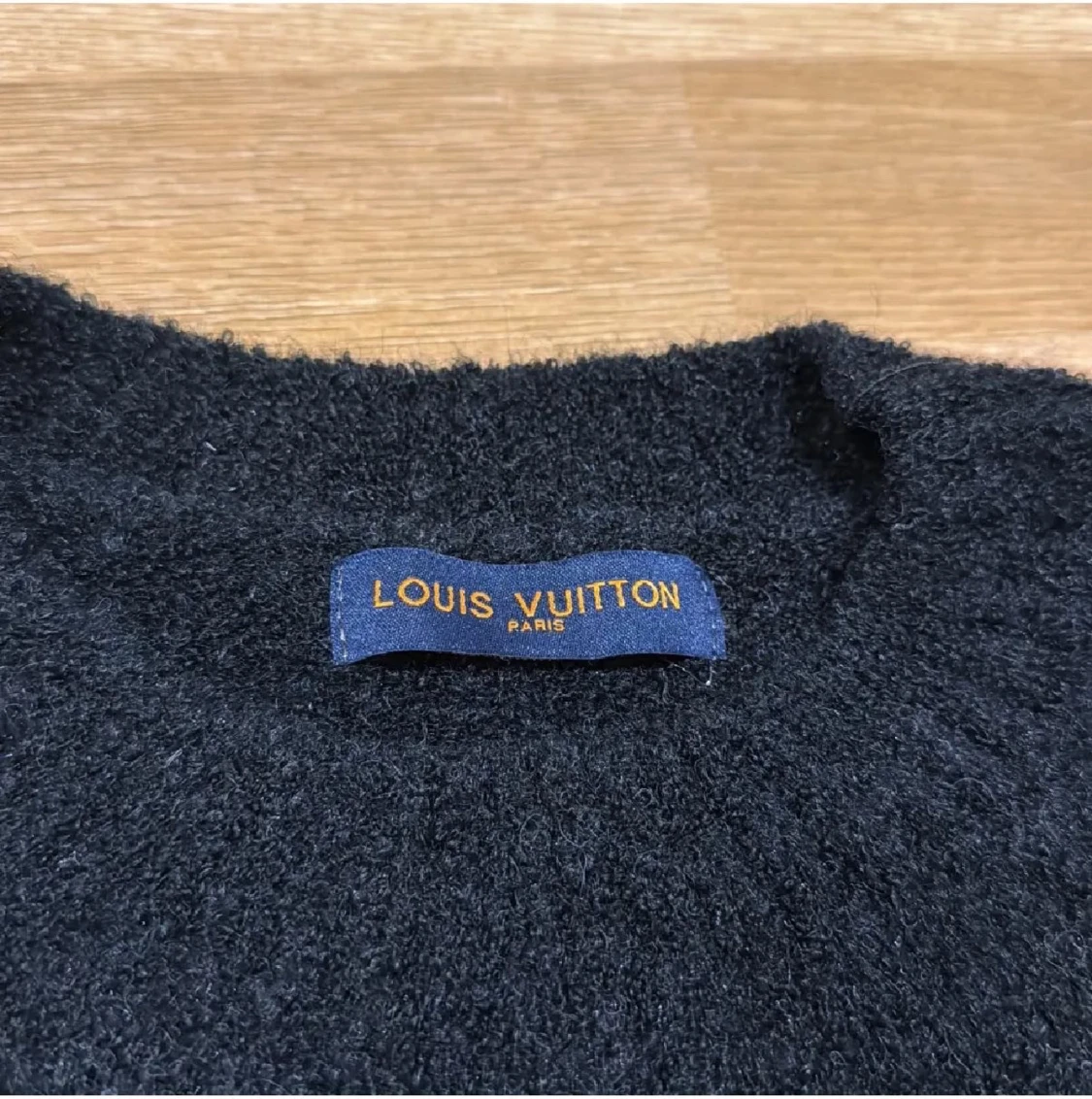 Svart stickad tröja Louis Vuitton - 2