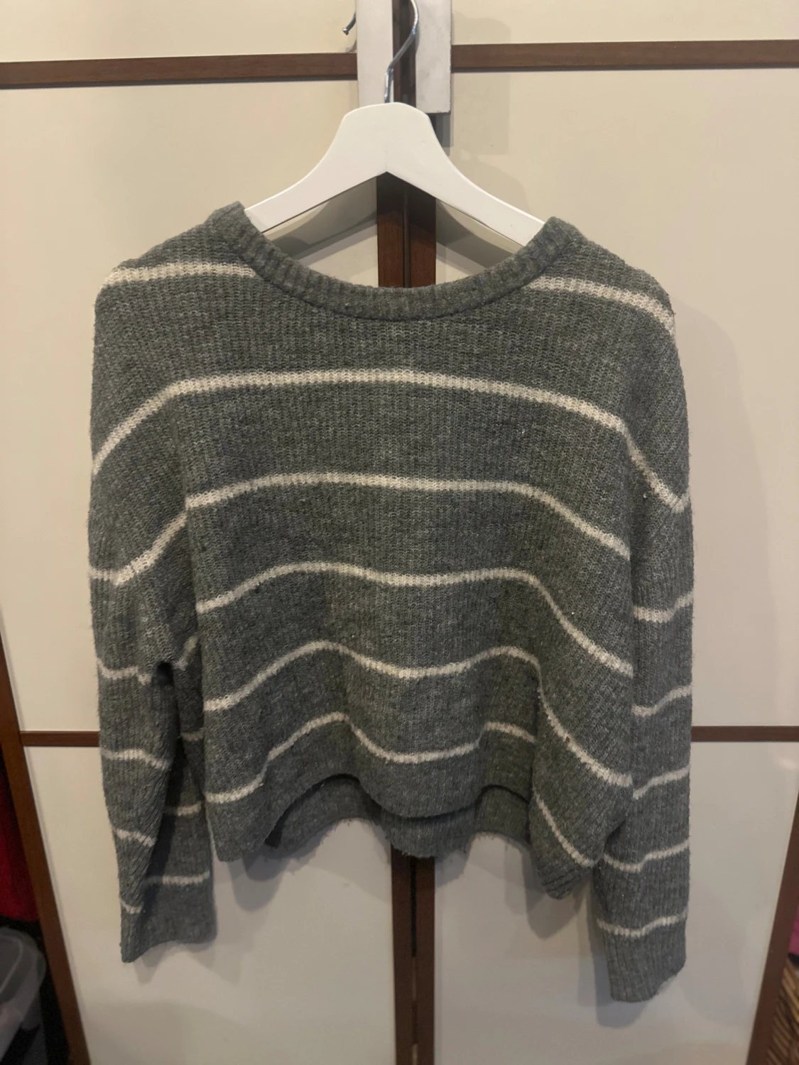 Super cozy stickad tröja 