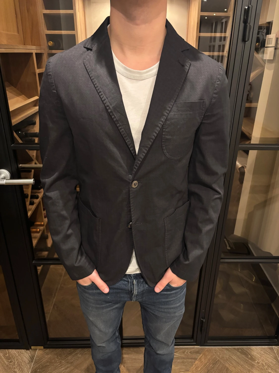 Svart kavaj från Woolrich