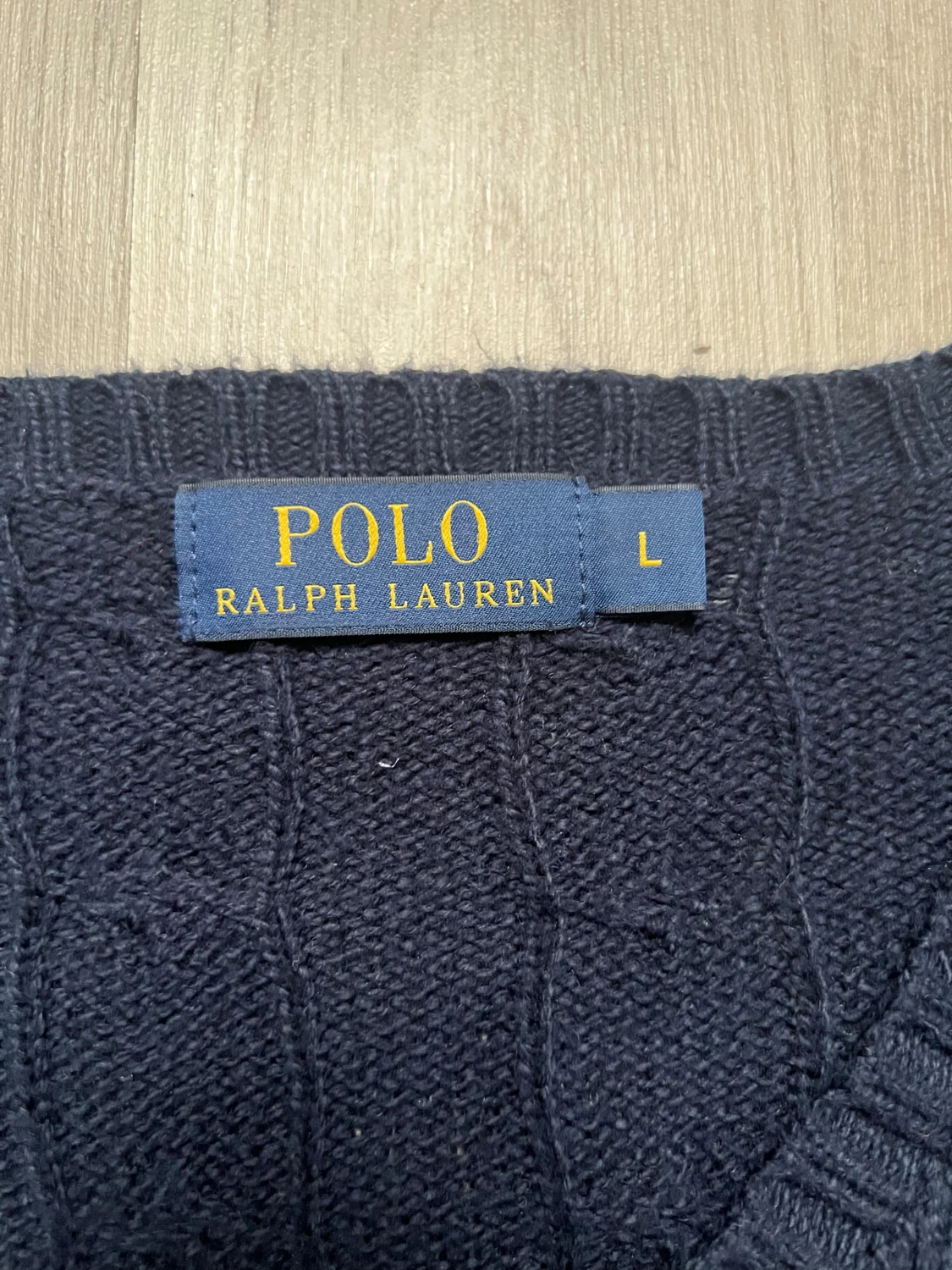 Ralph lauren kabelstickad tröja  - 2