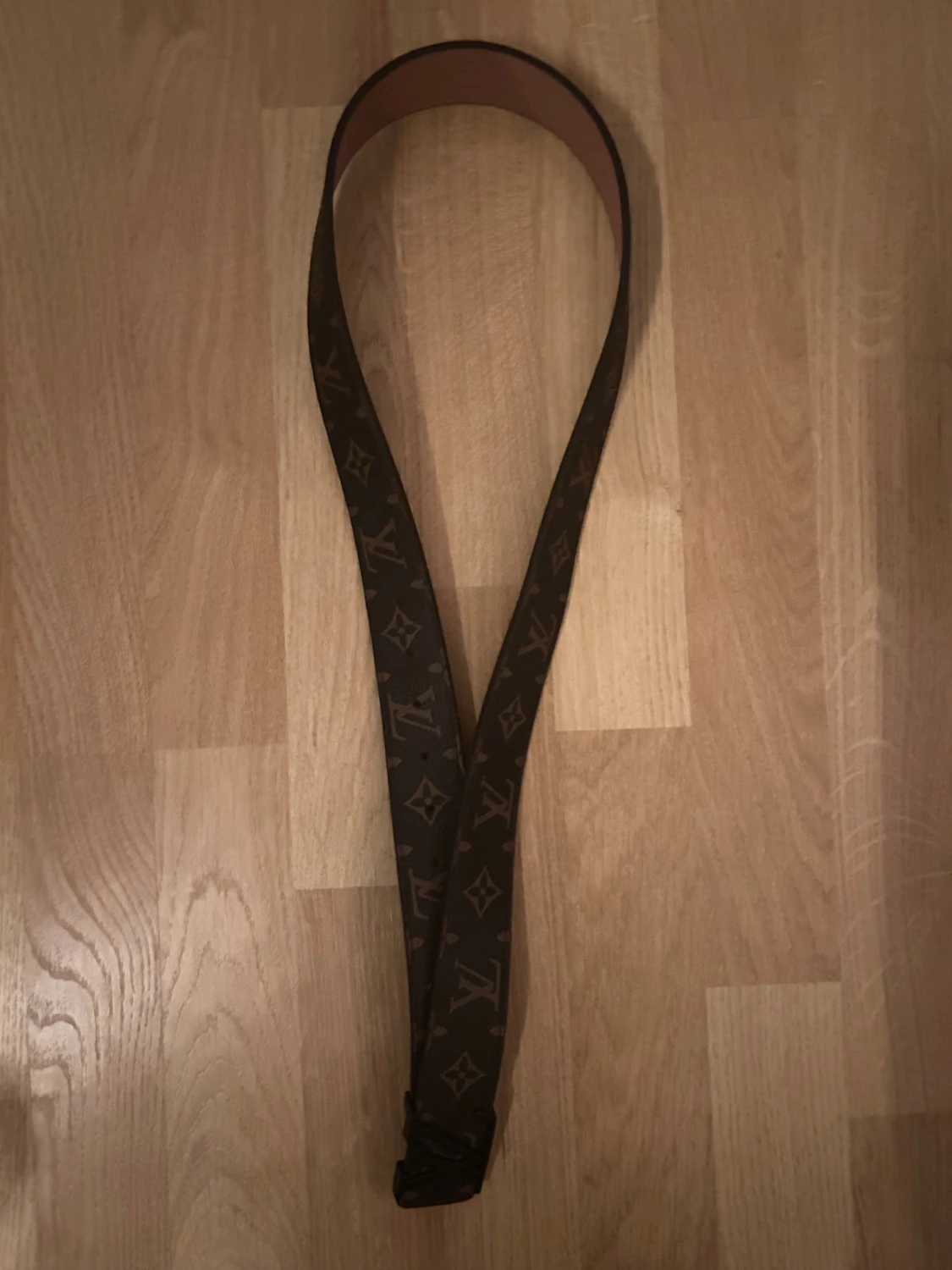 L bälte kaffe brun - 4