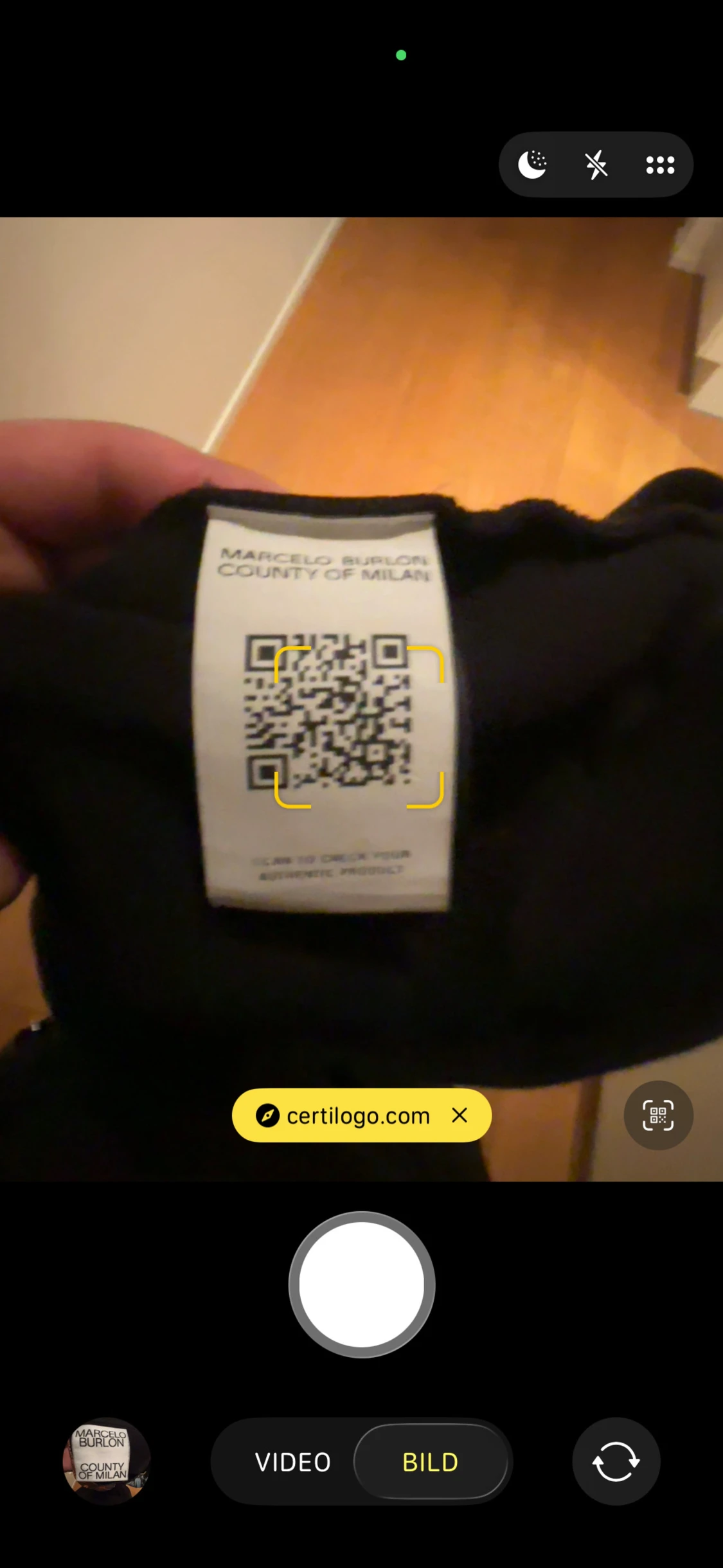 Svart tröja med vingar från Marcelo Burlon - 3