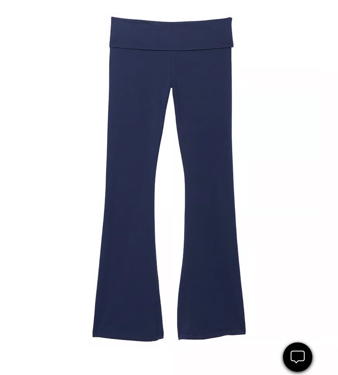 Victorias Secrets mörkblå bootcut yogapants