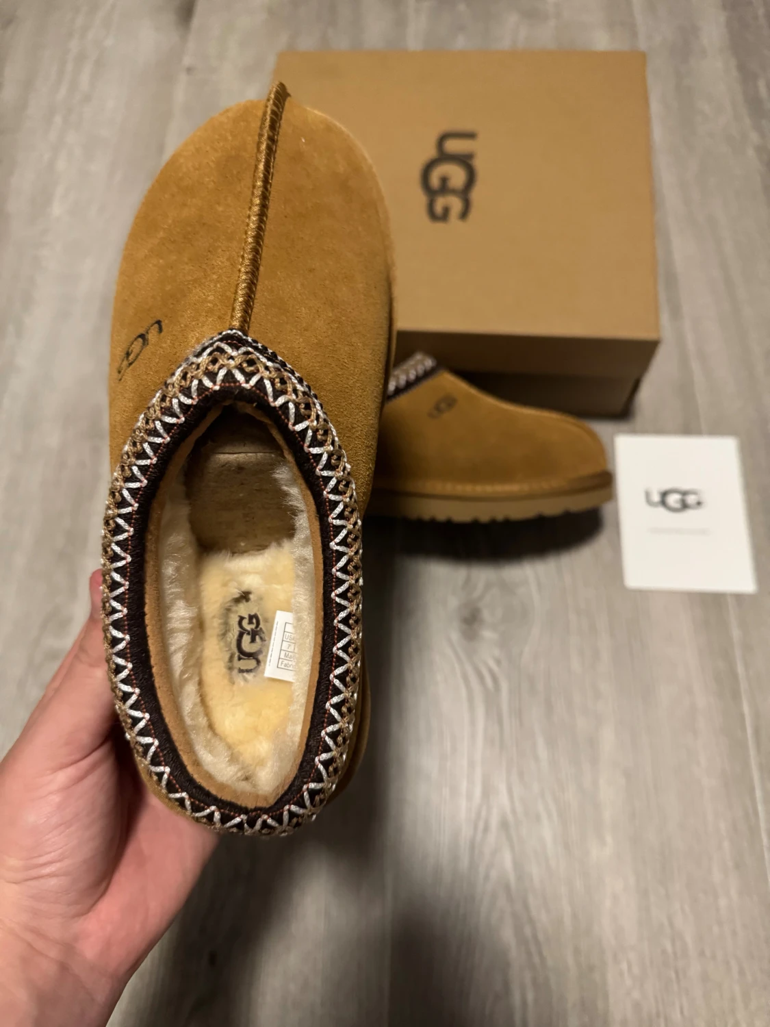 UGG TASMAN / CHESTNUT   - 4