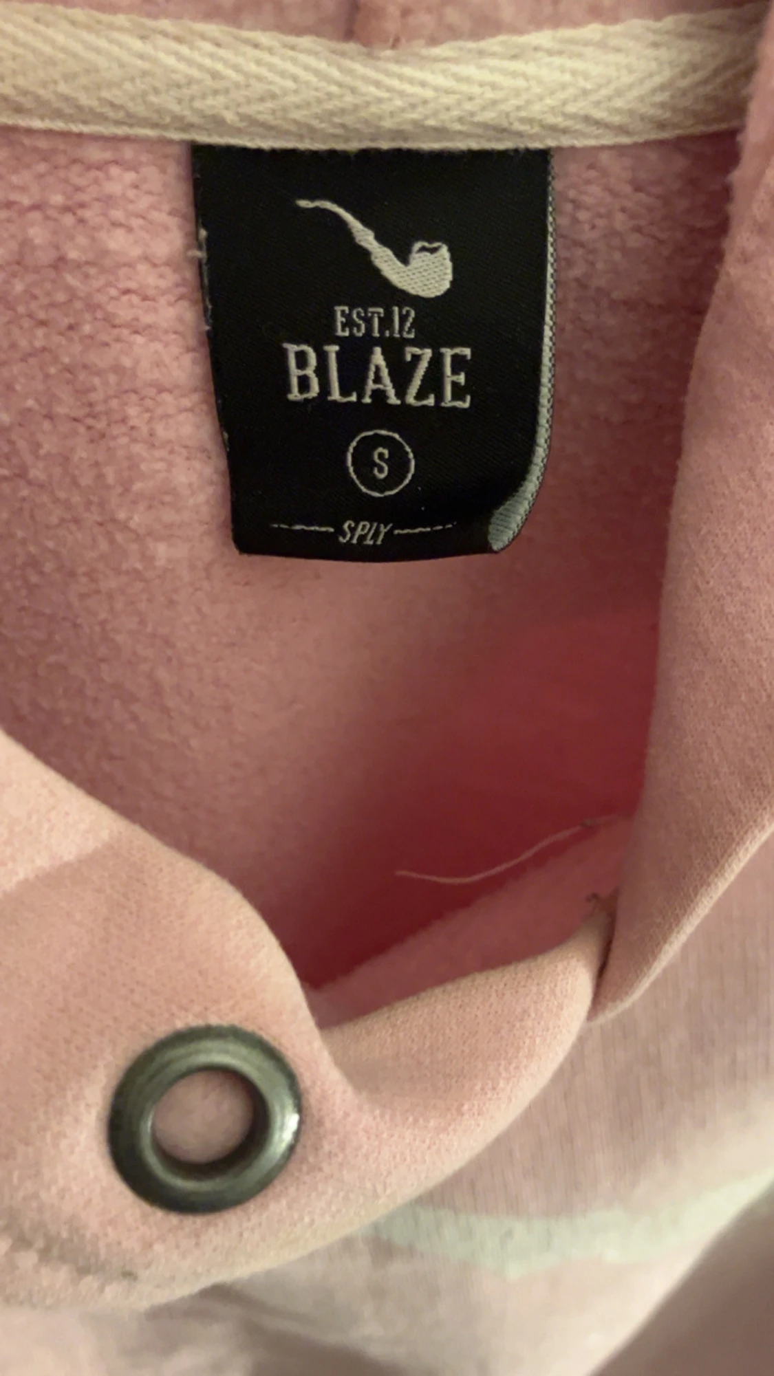 Rosa hoodie från Blaze S - 1