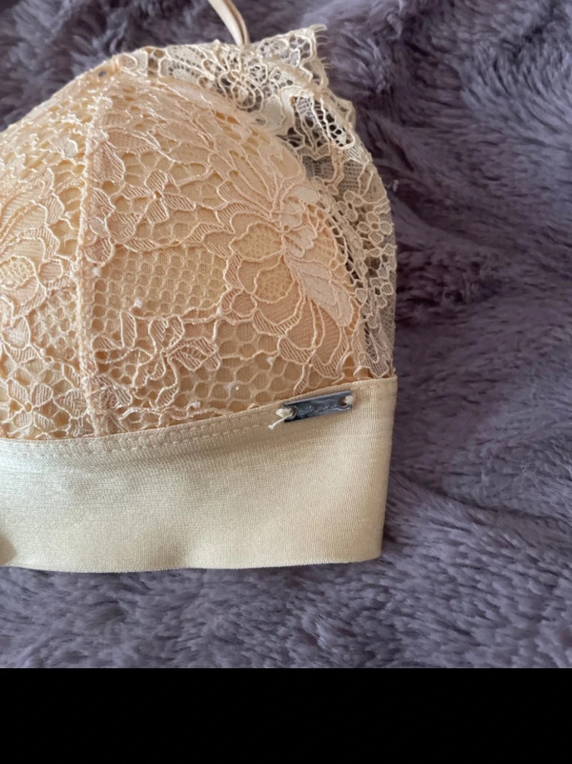 Beige spetsväst från ella m. - 3