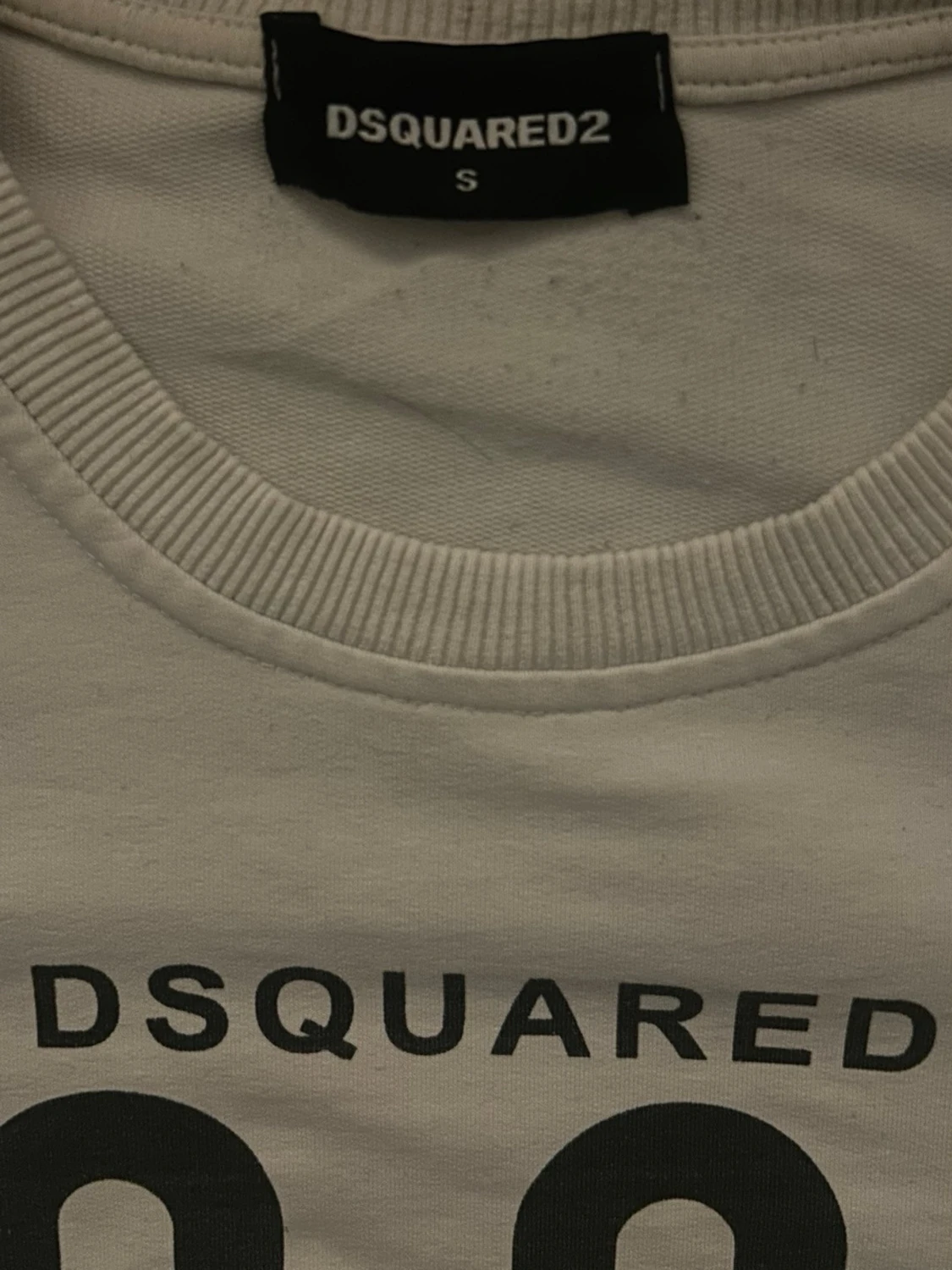 Vit sweatshirt från Dsquared2 ICON - 2