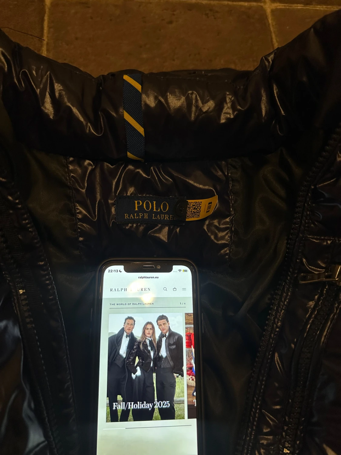 Svart pufferjacka från Polo Ralph Lauren - 3